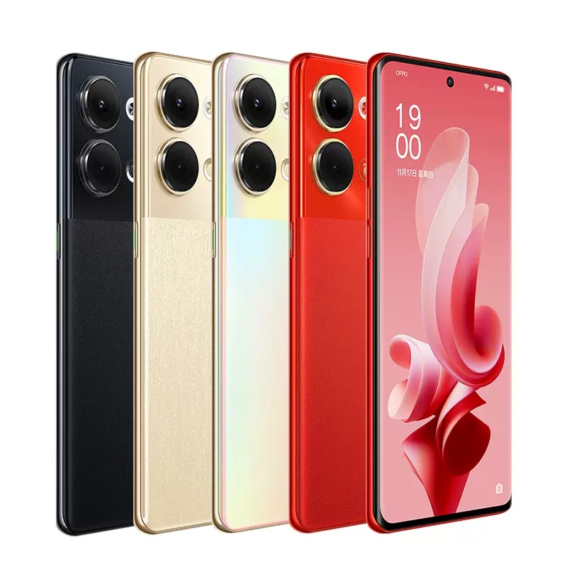 Smartphone OPPO Reno 9 5G, Tela AMOLED 6.7