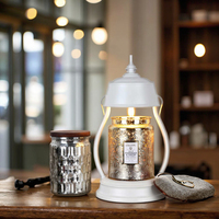 Diffuseur de parfum électrique de luxe en métal pour hôtel, lampe d'aromathérapie à lumière variable, écologique, pour table, usage domestique, garantie 1 an