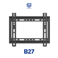 Soporte de Pared para TV LED LCD Universal, Soporte Fijo para Televisor de 14 a 43 Pulgadas, Acepta Logotipo Personalizado