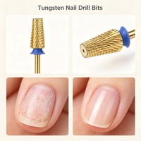 Fabricant d'accessoires pour perceuse à ongles électrique, OEM, embout de perceuse à ongles en carbure de tungstène personnalisé pour salon de manucure professionnel