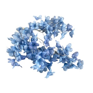 Guirnalda de Flores Artificiales de Seda, Rama Individual, Alta Simulación, Decoración para Bodas y Hogar, Blanco, Rosa, Champán, Azul, Rojo - Product Image 5