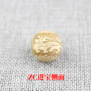 Perles en bois de cyprès Taihang Cliff, rondes de 20mm, pour la fabrication de bracelets, accessoires de bijoux à faire soi-même, polies - Product Image 1