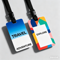 Cartes «Merci» estampillées en feuille d'or écologique Papier durable pour la présentation à la mode de vêtements, vêtements, chaussures et sacs