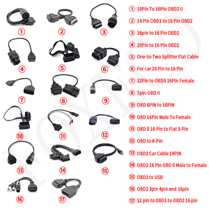 17 <span class=keywords><strong>s</strong></span>ản phẩm phổ biến kinh nghiệm tùy chỉnh xe lỗi chẩn đoán cáp OBD xe hệ thống dây điện khai thác chẩn đoán - Product Image 2