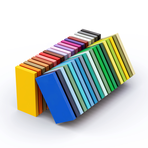 BEBRICKS Building Parts Series 87079 Tile 2x4 Building <strong>bricks</strong> parts 2*4 Light panel <strong>block</strong> sets part for kids DIY - Product Image 1
