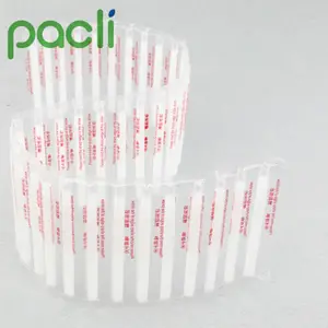 Пластиковые одноразовые соломинки для питья, жемчужные соломинки для молока и чая, складные соломинки