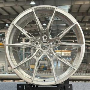 Jantes forgées concaves argentées YH Custom 5x120 5x112 R2 pour BMW F87 F80 F82 F83 G87 G80 G81 G82 G83 M2 M3 M4 Porsche Cayenne - Product Image 2