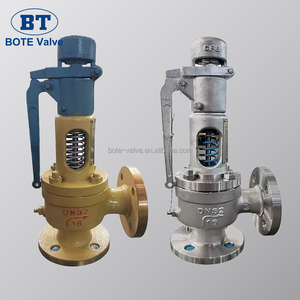 Vanne de sécurité à ressort à levage complet A48Y-16C avec poignée, vanne de sécurité à vapeur à brides (DN25-DN200) - Product Image 2