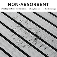 Revêtement de pont de bateau en mousse EVA KT GuoMei, aspect teck brossé, mousse à cellules fermées, tapis de bateau marin, imperméable, antidérapant, autres fournisseurs marins