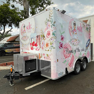 Kiosque de camion de nourriture à flux d'air pour centre commercial Remorque de nourriture entièrement équipée pour <span class=keywords><strong>restaurant</strong></span> - Product Image 2