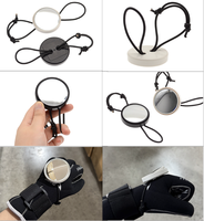 Miroir rétroviseur latéral pour plongée en grotte, sangle élastique réglable, vue large sous-marine, accessoires de plongée sous-marine