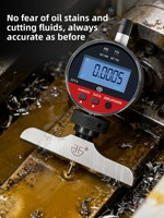 Indicateur de profondeur numérique à cadran, jauge électronique de type aiguille, mesure de profondeur de précision industrielle de haute qualité