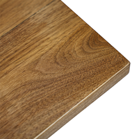 OEM/ODM de partie supérieure du comptoir de table en bois du style OSB de noix noire