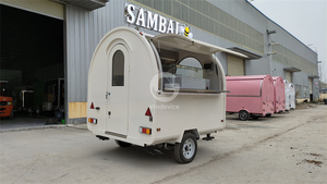 Nuevo Diseño de Carrito de Comida Estilo Americano y Carrito de Shawarma para Exteriores con Puesto de Venta de Comida para Venta de Snacks en EE. UU. - Product Image 5