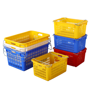 <span class=keywords><strong>Panier</strong></span> de retournement empilable en plastique PP/HDPE pour <span class=keywords><strong>légumes</strong></span> <span class=keywords><strong>et</strong></span> <span class=keywords><strong>fruits</strong></span> Caisses mobiles en maille Récipients en plastique - Product Image 2