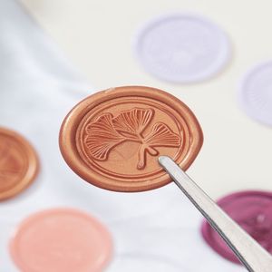 Tampon de cire auto-adhésif avec logo personnalisé en gros Tampon et sceau de cire avec logo personnalisé en gros - Product Image 1