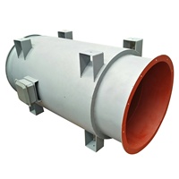 Ventilateur de ventilation de mine ouverte modulaire électrique en aluminium 2*45Kw OEM ODM pour l'extraction du charbon et les applications de stationnement