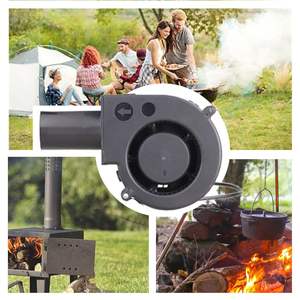 Kipas Blower BBQ tanpa sikat 120mm <span class=keywords><strong>12v</strong></span> AC, dengan pengontrol kecepatan untuk kandang tupai Blower udara sentrifugal - Product Image 6