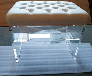 Piano à queue en acrylique Heinemann 88 touches, design artisanal transparent, modèle GP-160, offrant une vue époustouflante - Product Image 6