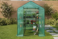 Malla Anti-Insectos para Invernadero de Jardín Exterior, para Invernadero de Plástico y Polietileno para Plantas de Vegetales