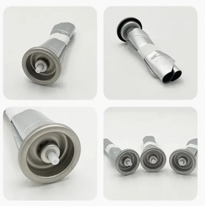 Bomboletta spray in alluminio vuota sulla <span class=keywords><strong>valvola</strong></span> per erogare liquidi gel creme e lozioni - Product Image 5