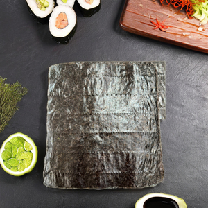 Feuilles d'algues essentielles pour la préparation de sushis bio - 50 feuilles par paquet, qualité <span class=keywords><strong>sushi</strong></span>, légèrement grillées, faciles à utiliser pour des sushis maison gourmet - Product Image 5