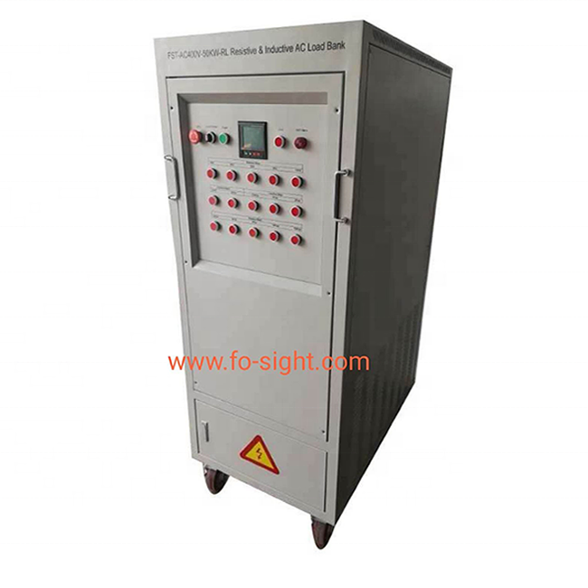 230 В, однофазный, 400 В, трехфазный, 25 кВт, ИБП-потенциал, тест на нагрузку, чистый резистивный манекен переменного тока, нагрузочный банк