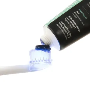 Здоровая Органическая Мятная паста для ухода за полостью рта, отбеливание зубов для домашнего использования, набор для отбеливания зубов, угольная зубная паста