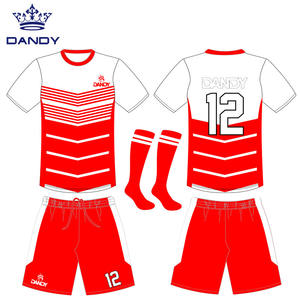 サッカーキットセット2025年カスタムチームロゴサッカーウェアセット卸売カスタム昇華チーム - Product Image 3