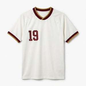 Camiseta de Fútbol Sublimada OEM de Secado Rápido, Camiseta de Fútbol de Poliéster con Número y Logotipo Personalizados, Uniforme de Equipo, Ropa Deportiva al por Mayor - Product Image 3