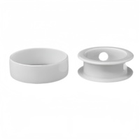Anneau en céramique intelligent NFC de 10mm Offre Spéciale avec usine de canal d'incrustation en gros pour anneau intelligent à la mode de puce RFID ou bancaire