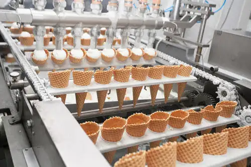 Машина для производства мороженого, линия по обработке мороженого, линия по производству мороженого