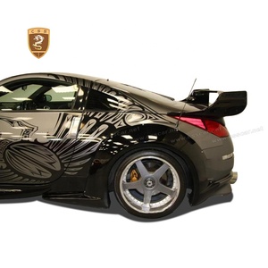 Vilside phong cách phụ tùng xe hơi Bộ dụng cụ cơ thể front bumper Side váy nắp ca-pô mui xe Fender Pháo Sáng BodyKit cho Nissan 350Z - Product Image 5