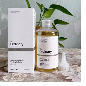 Tónico <span class=keywords><strong>Original</strong></span> con 7% de Ácido Glicólico AHA, 240 ml, Ingredientes Orgánicos para Piel Mixta con Vitamina A y Niacinamida - Product Image 2
