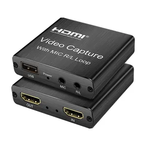 HDMI HD Video Capture Card USB Menangkap Kartu Live Broadcaster OBS Rekaman Live Box 4K Capture Card
