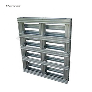 Chất lượng cao mạ kẽm vận chuyển kho lưu trữ kim loại <span class=keywords><strong>4way</strong></span> Heavy Duty <span class=keywords><strong>Pallet</strong></span> thép - Product Image 2