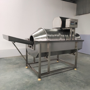 Máquina de limpieza de pescado de tambor <span class=keywords><strong>vertical</strong></span> Máquina de escamas de pescado Removedor de escamas - Product Image 3