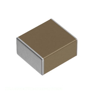 Distribuidor Autorizado CAP 2220 X7R 50V 22UF 20% 2.50MM CGA9P3X7R1H226M250KB 22 uF 2220 (5750 Métrico) Condensador Cerámico - Product Image 1