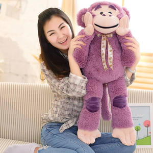 Grande peluche gorille à longs bras, jouet en peluche géant, <span class=keywords><strong>poupée</strong></span> singe douce pour enfants, tout-petits, cadeau d'anniversaire, cadeau de vacances, décoration de chambre - Product Image 6