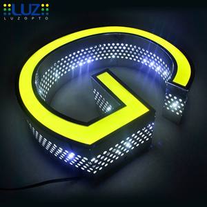 ไฟ LED ป้าย<span class=keywords><strong>คำ</strong></span> LED แบบอะคริลิคด้า<span class=keywords><strong>น</strong></span>ข้างหน้าต่าง - Product Image 4