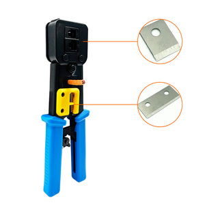 Kico ปลั๊กต่อโมดูลาร์ RJ11 RJ45 6P8P เครือข่ายสินค้าโทรคมนาคมมีรูสำหรับจีบ - Product Image 5
