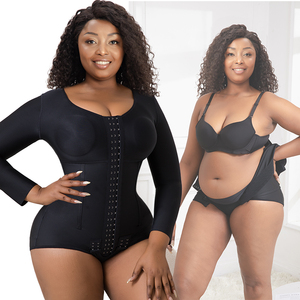 Fajas Postoperatorias de Manga Larga para Mujer, Moldeadoras Reductoras de Abdomen, Control de Cintura, Shapewear - Product Image 2