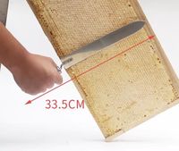 Nouveaux outils d'apiculture, couteau d'apiculteur en acier inoxydable, couteau à miel en forme de Z