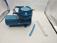 Pompe à air électrique RESUN MPQ-907 130W 12/24V DC pour voiture, pêche, crevettes, expédition