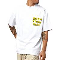 T-shirts pour hommes surdimensionnés de haute qualité, avec logo personnalisé, prix d'usine direct, vente directe, pour activités d'entreprise