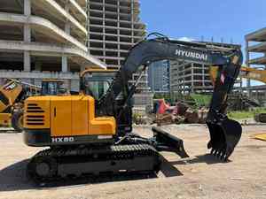 Miniexcavadora HX80 Coreana Original Usada con Pocas Horas de Trabajo en Venta - Product Image 6