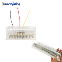 Feu de position latéral LED 12V/24V pour remorque, étanche IP67, anti-poussière, en forme de I, pour camion de transport de marchandises, directement de l'usine