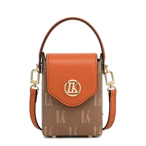 China Custom Made Mini Leather Bag Single Shoulder Senior Sense All The Crossbody Mobile Phone Shoulder Bag