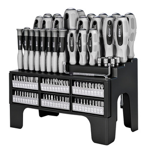 Industrial Grade Multi-bit <b>Screwdriver</b> <b>Set</b> 80-100 Pcs With Interchangeable Bits And Anti-slip Handle For Home Use - Product Image 2