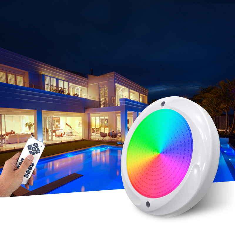 Pool Lamp 18w 25w 35w 230mm Ip68 Waterproof Rgbw Ac 12v Pc Led Underwater Submersible Swimming Pool Light